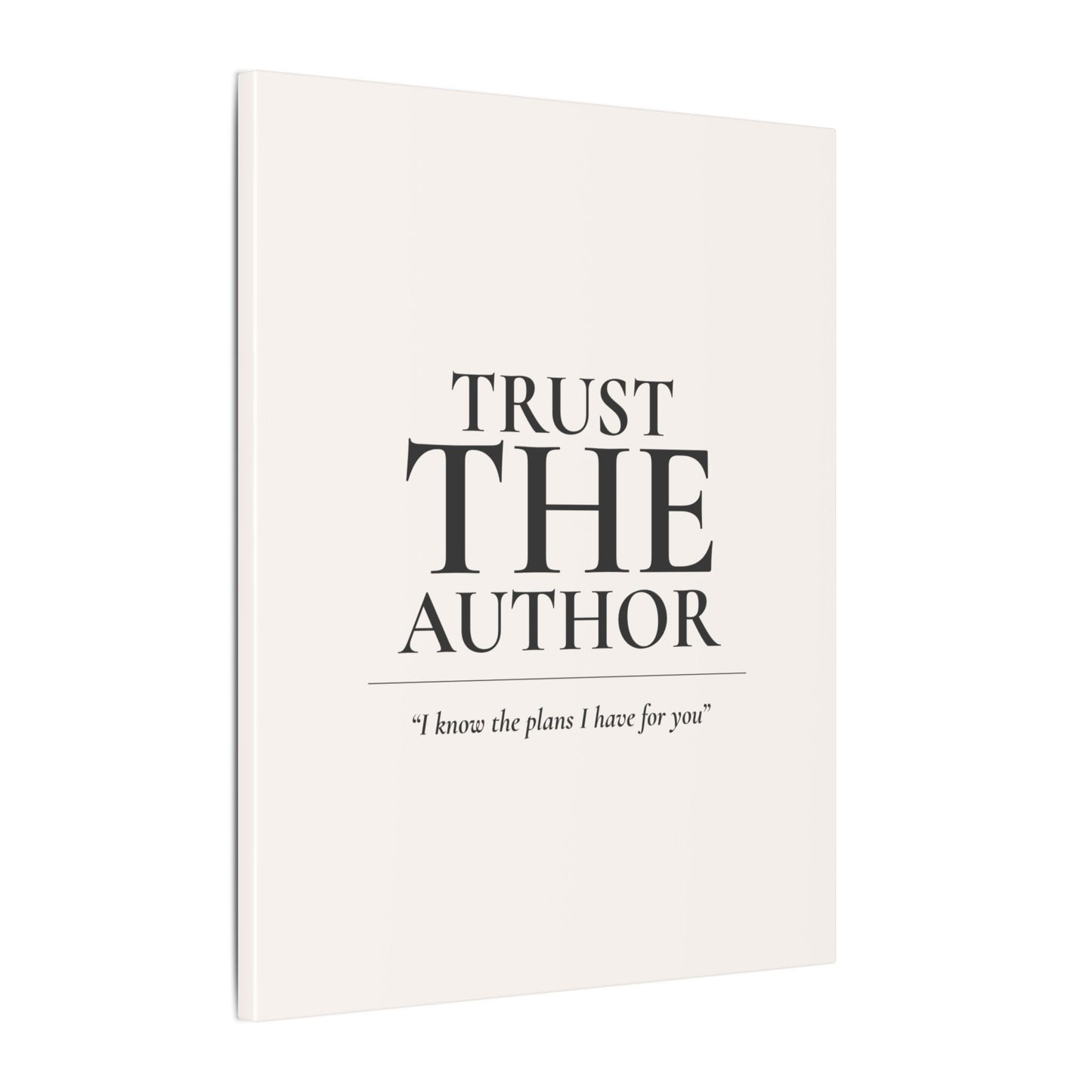 Trust The Author