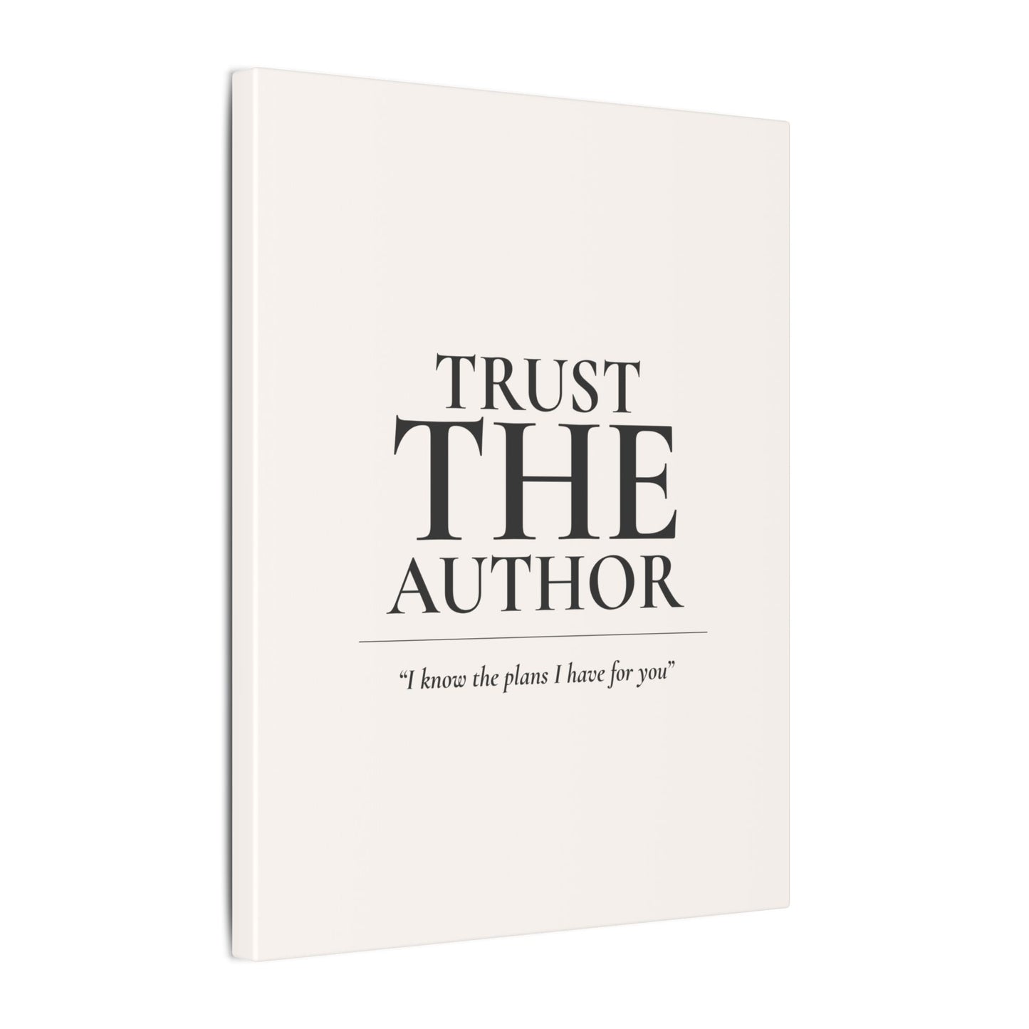 Trust The Author