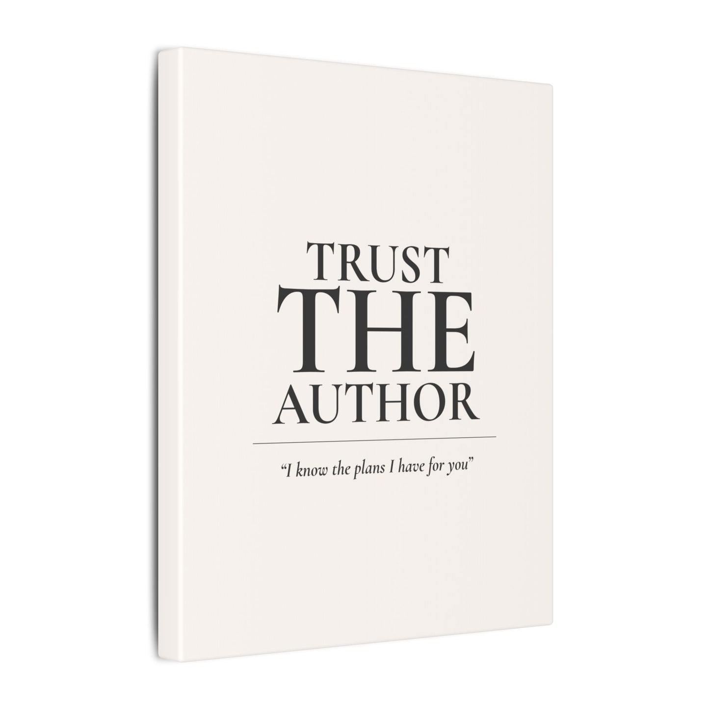 Trust The Author