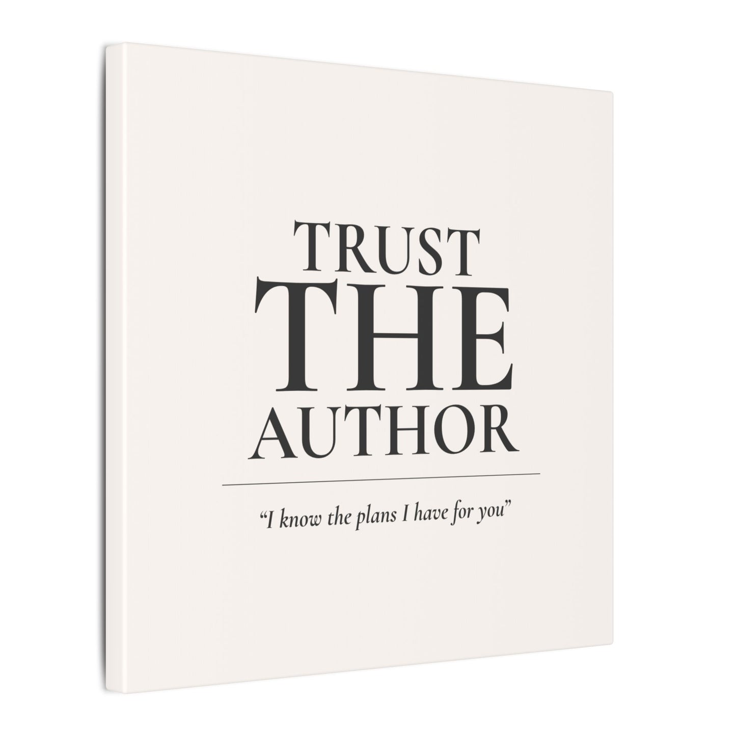 Trust The Author