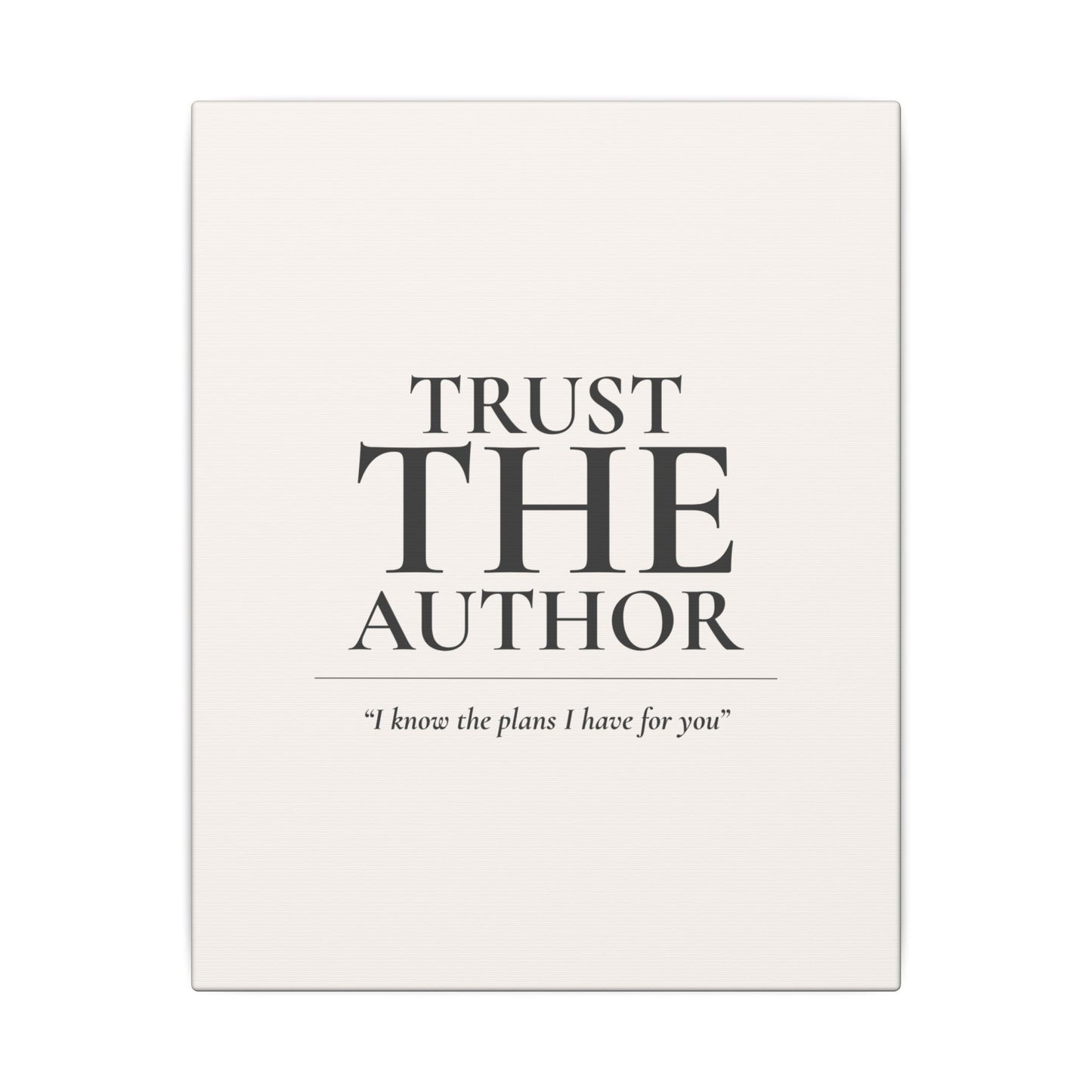 Trust The Author