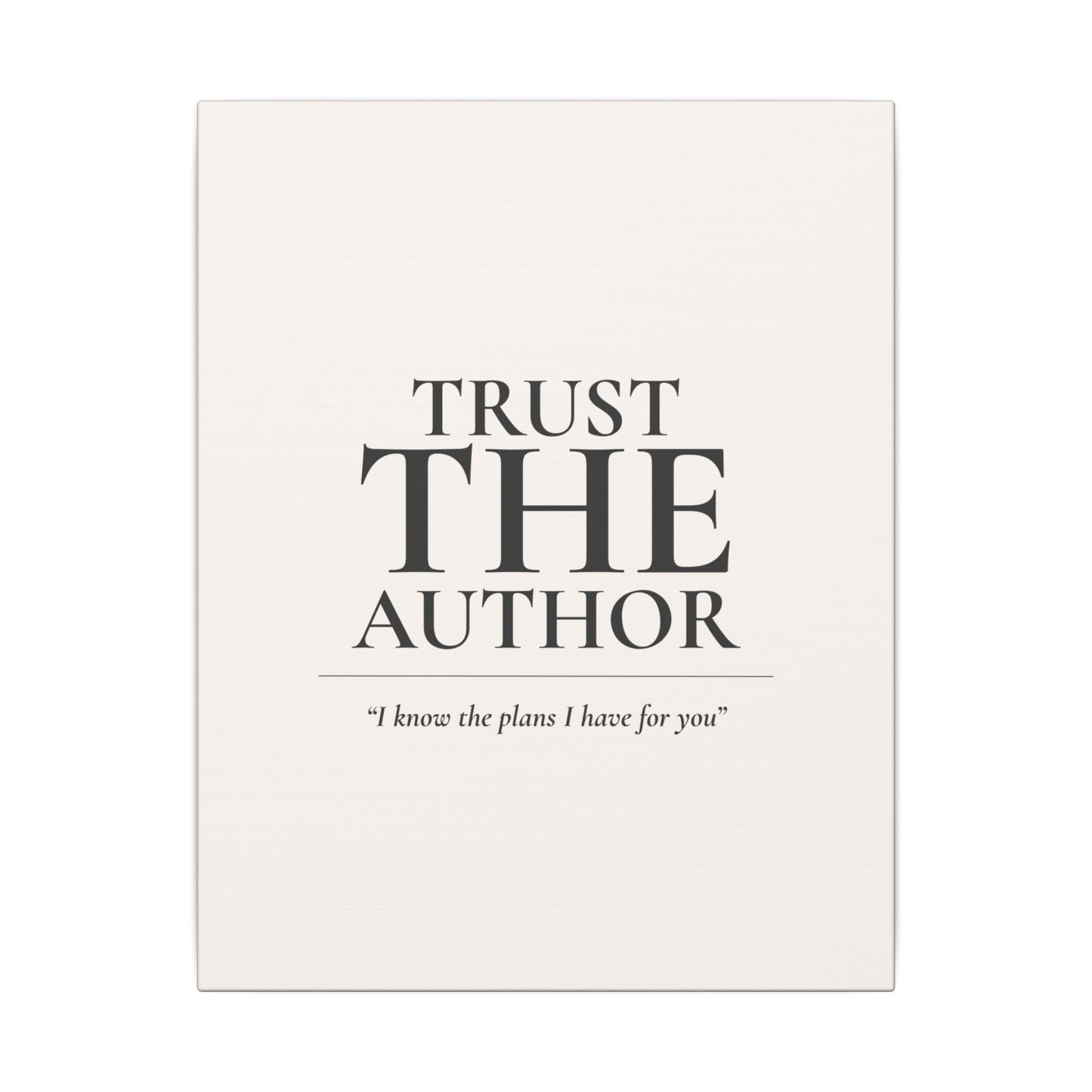 Trust The Author