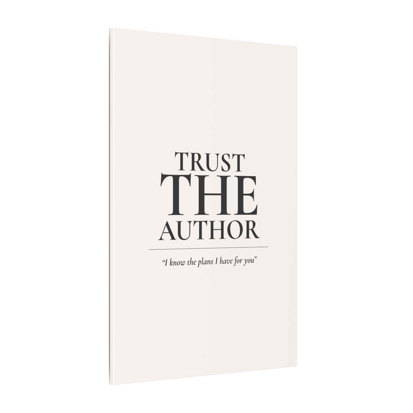 Trust The Author